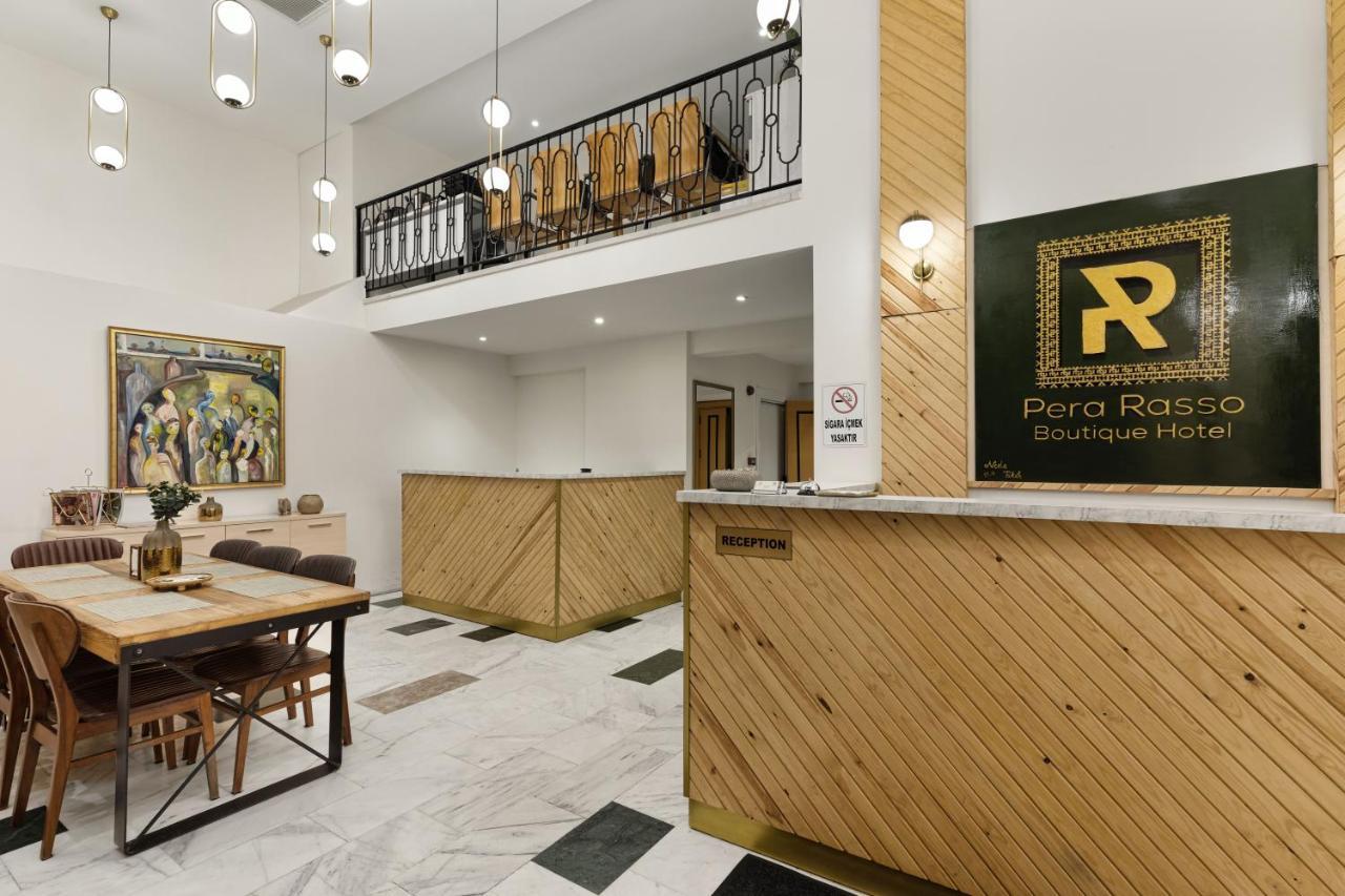 Pera Rasso Hotel Istanbul Eksteriør billede